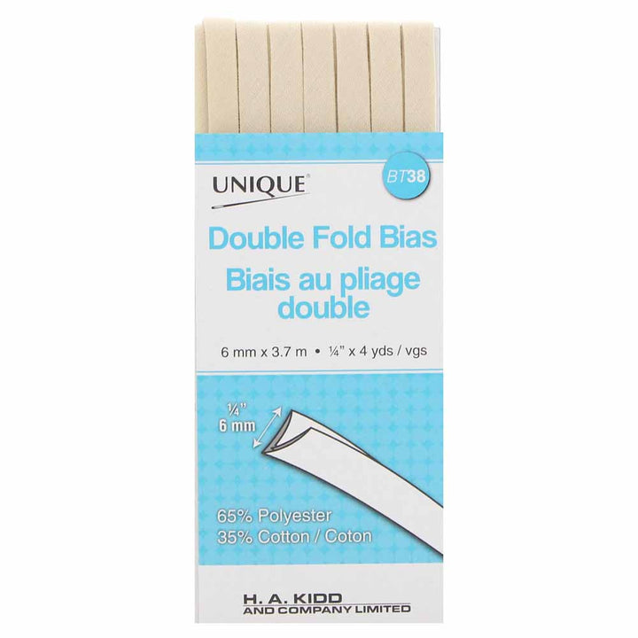 UNIQUE Double Fold Bias Tape - Fawn