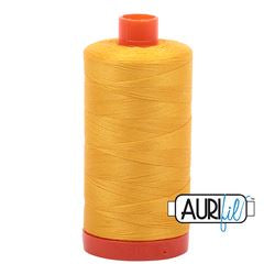 Aurifil Thread -Yellow 2135 50 wt Thread Aurifil 