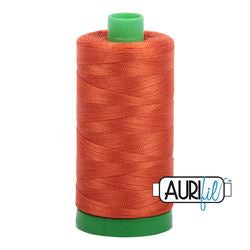 Aurifil Thread - Rusty Orange 2240 - 40wt Thread Aurifil 