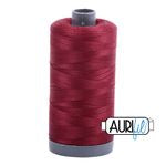 Aurifil Thread - Dark Carmine Red 2460 - 28wt Thread Aurifil 