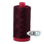 Aurifil Thread - Very Dark Brown 2465 - 12wt Thread Aurifil 