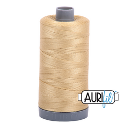 Aurifil Thread - Very Light Brass 2915 - 28wt