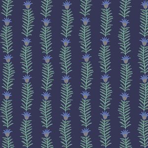 Rifle Paper Co. Camont; Eden - Navy, 1/4 yard Fabric Cotton + Steel 
