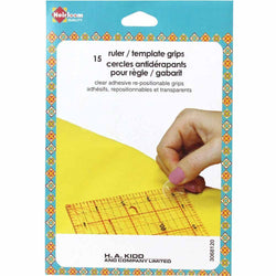 Heirloom Ruler / Template Grips 15 pcs Notion HA Kidd 