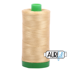 Aurifil Thread - Very Light Brass 2915 - 40wt