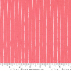Love Note - Distressed Stripes, Tea Rose, 1/4 yard Fabric Moda 