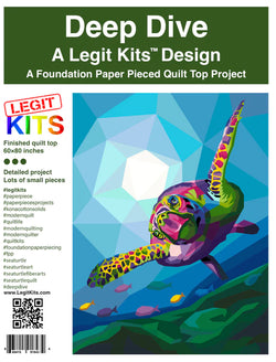 LEGIT KITS, Deep Dive Quilt Kit