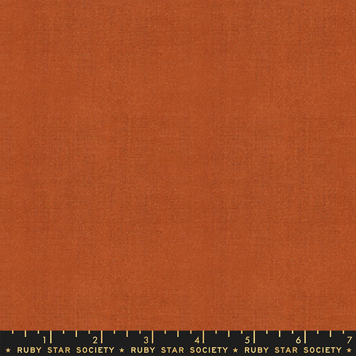 Warp & Weft Honey; Crossweave - Terracotta