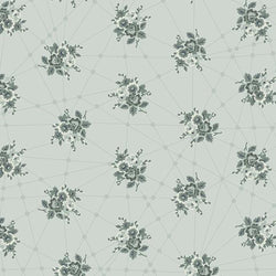 Nona; Little Bouquets - Classic Grey COMING SOON Fabric Andover 