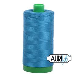 Aurifil Thread - Medium Teal 1125 - 40wt Thread Aurifil 