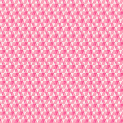 FIGO - Peppermint Collection - Pink Holiday Triangles Fabric Figo 