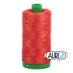 Aurifil Thread - Red Orange 2245 - 40wt Thread Aurifilorange 