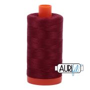 Aurifil Thread - Dark Carmine Red 2460 - 50 wt Thread Aurifil 