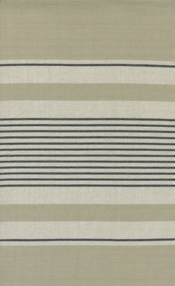 Easy Living 18" Toweling; Striped - Flax, 1/4 yard