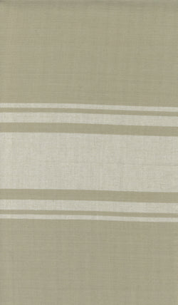 Easy Living 18" Toweling; Center Stripe - Flax, 1/4 yard