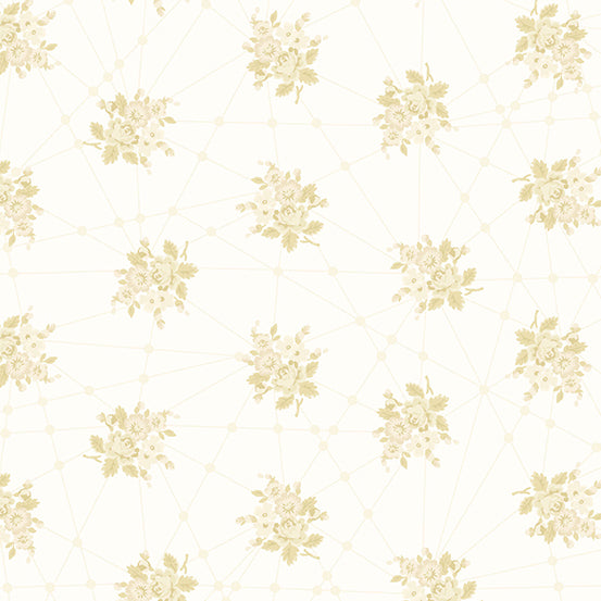 Wallflower; Little Bouquets - Chantrelle Fabric Andover 