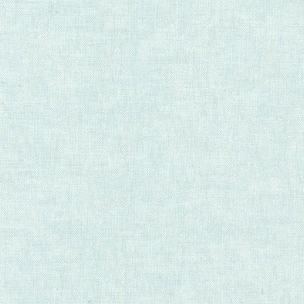 Essex Yarn-Dyed Linen/Cotton Blend - Aqua Fabric Essex 