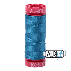 Aurifil Thread - Medium Teal 1125  - 12wt