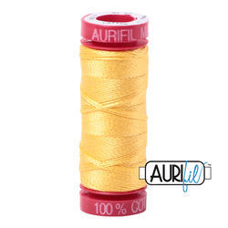 Aurifil Thread - Pale Yellow 1135 - 12wt