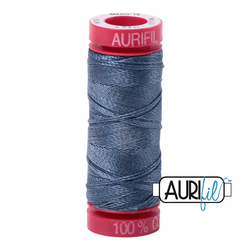 Aurifil Thread - Medium Blue Grey 1310 - 12wt
