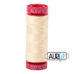Aurifil Thread - Light Lemon 2110 - 12wt