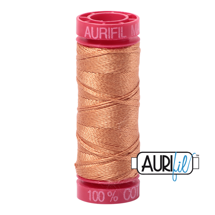 Aurifil Thread - Caramel 2210 - 12wt