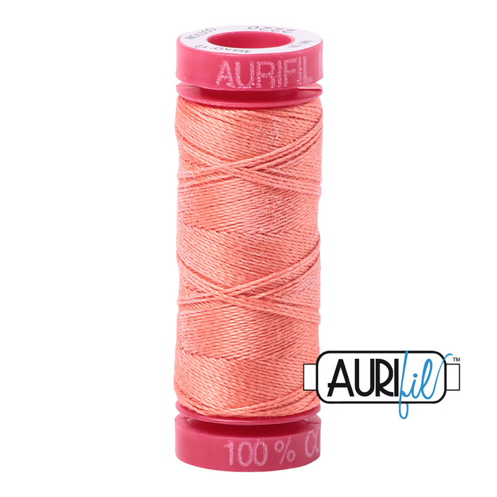 Aurifil Thread - Light Salmon 2220 - 12wt
