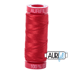 Aurifil Thread - Lobster Red 2265 - 12wt