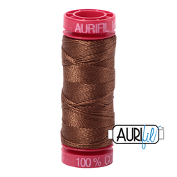 Aurifil Thread - Dark Antique Gold 2372 - 12wt