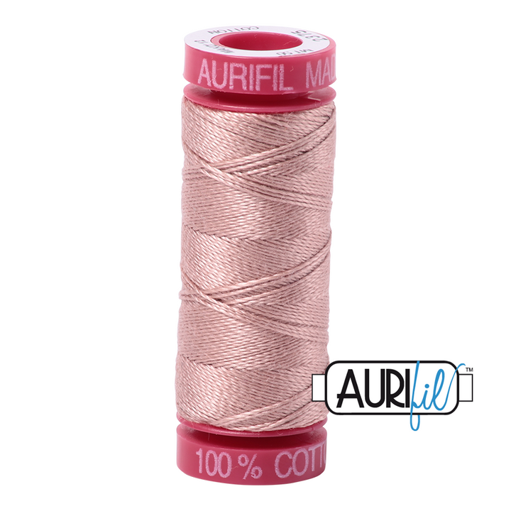 Aurifil Thread - Antique Blush 2375  - 12wt
