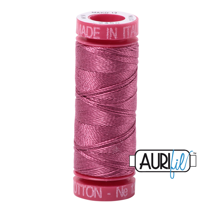 Aurifil Thread - Rose 2450 - 12wt