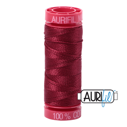 Aurifil Thread - Dark Carmine Red 2460 - 12wt