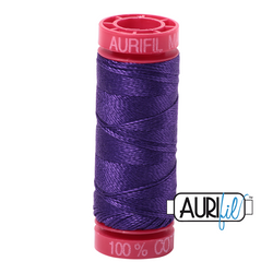 Aurifil Thread - Dark Violet 2582  - 12wt