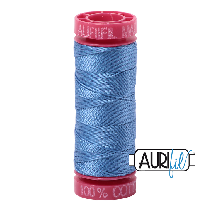 Aurifil Thread - Light Wedgewood 2725 - 12wt