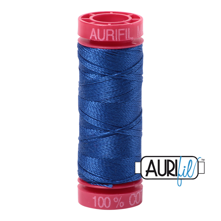 Aurifil Thread - Medium Blue 2735 - 12wt