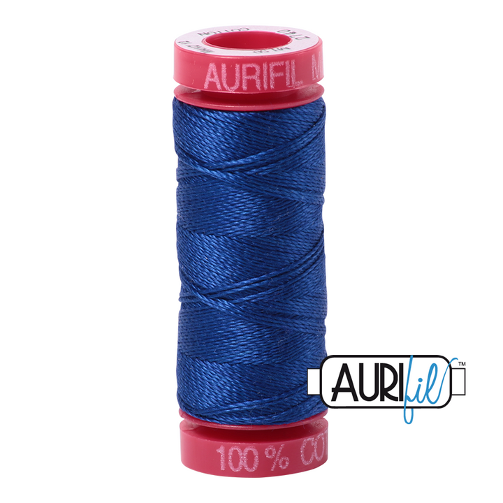 Aurifil Thread - Dark Cobalt 2740 - 12wt