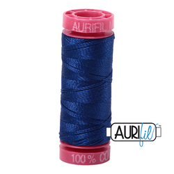 Aurifil Thread - Dark Delft Blue 2780 - 12wt