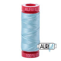 Aurifil Thread - Light Grey Turquoise 2805 - 12wt
