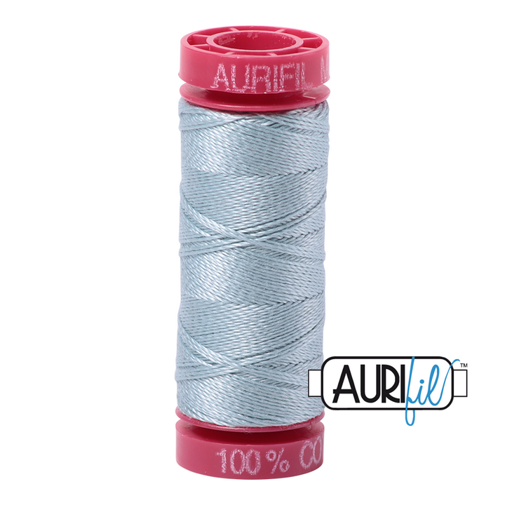 Aurifil Thread - Bright Grey Blue 2847- 12wt