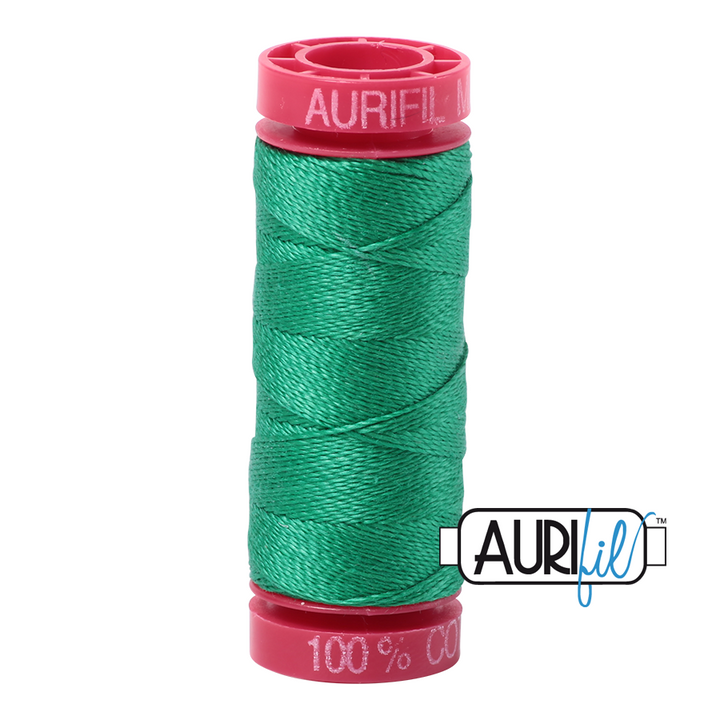 Aurifil Thread - Emerald 2865 - 12wt