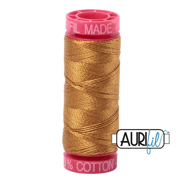 Aurifil Thread - Brass 2975 - 12wt