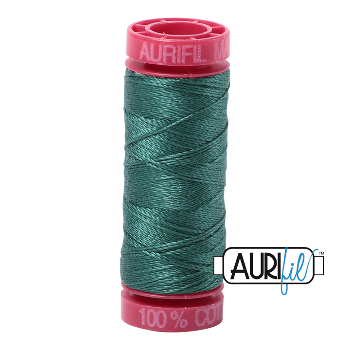 Aurifil Thread - Turf Green 4129 - 12wt