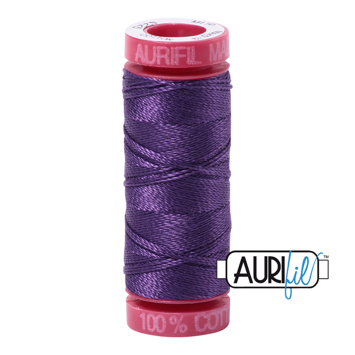 Aurifil Thread - Eggplant 4225 - 12wt