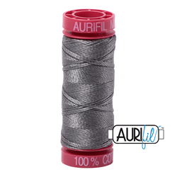 Aurifil Thread - Grey Smoke 5004 - 12wt