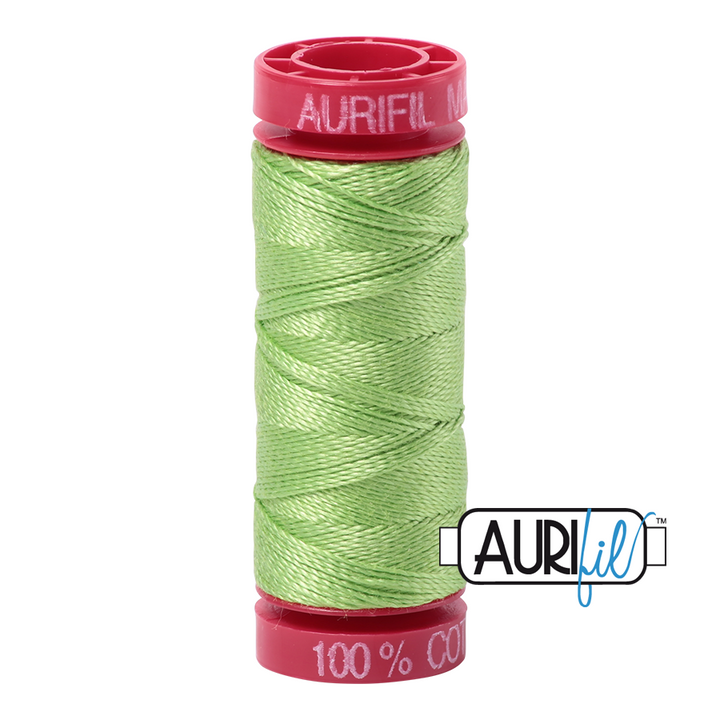 Aurifil Thread - Shining Green 5017 - 12wt