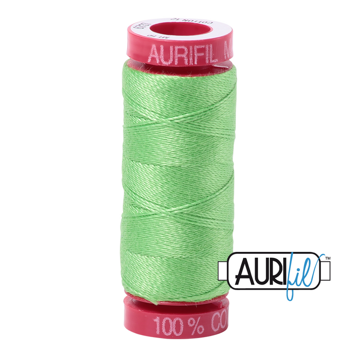 Aurifil Thread - Shamrock Green 6737 - 12wt