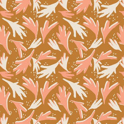 AGF Terra Kotta Collection; Freckled Leaves Fabric Art Gallery Fabrics 