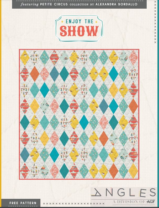 Enjoy the Show! Quilt Kit - Free Pattern Quilt Kit Piece Fabric Co. 