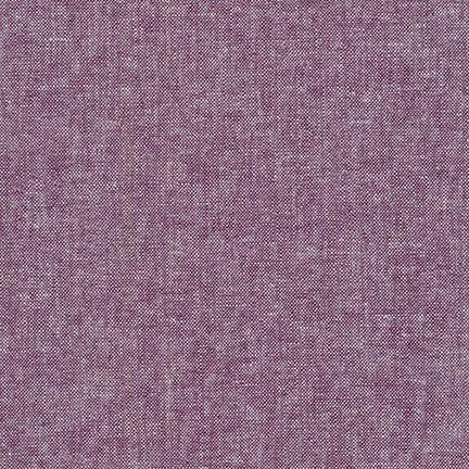 Essex Yarn-Dyed Linen/Cotton Blend - Eggplant Fabric Essex 