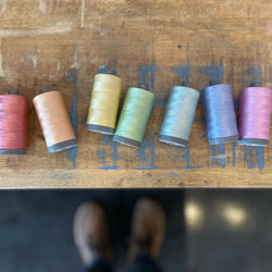 Aurifil Thread - Pastel Bundle Piece Fabric Co. 